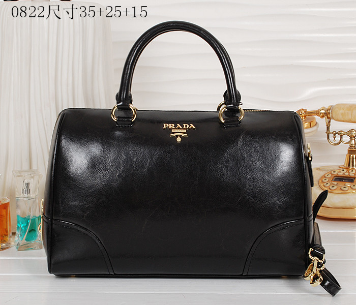 Prada borsetta in pelle nera 0822